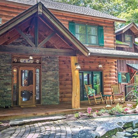 Lazy Bear Lodge Valle Crucis Luaran gambar