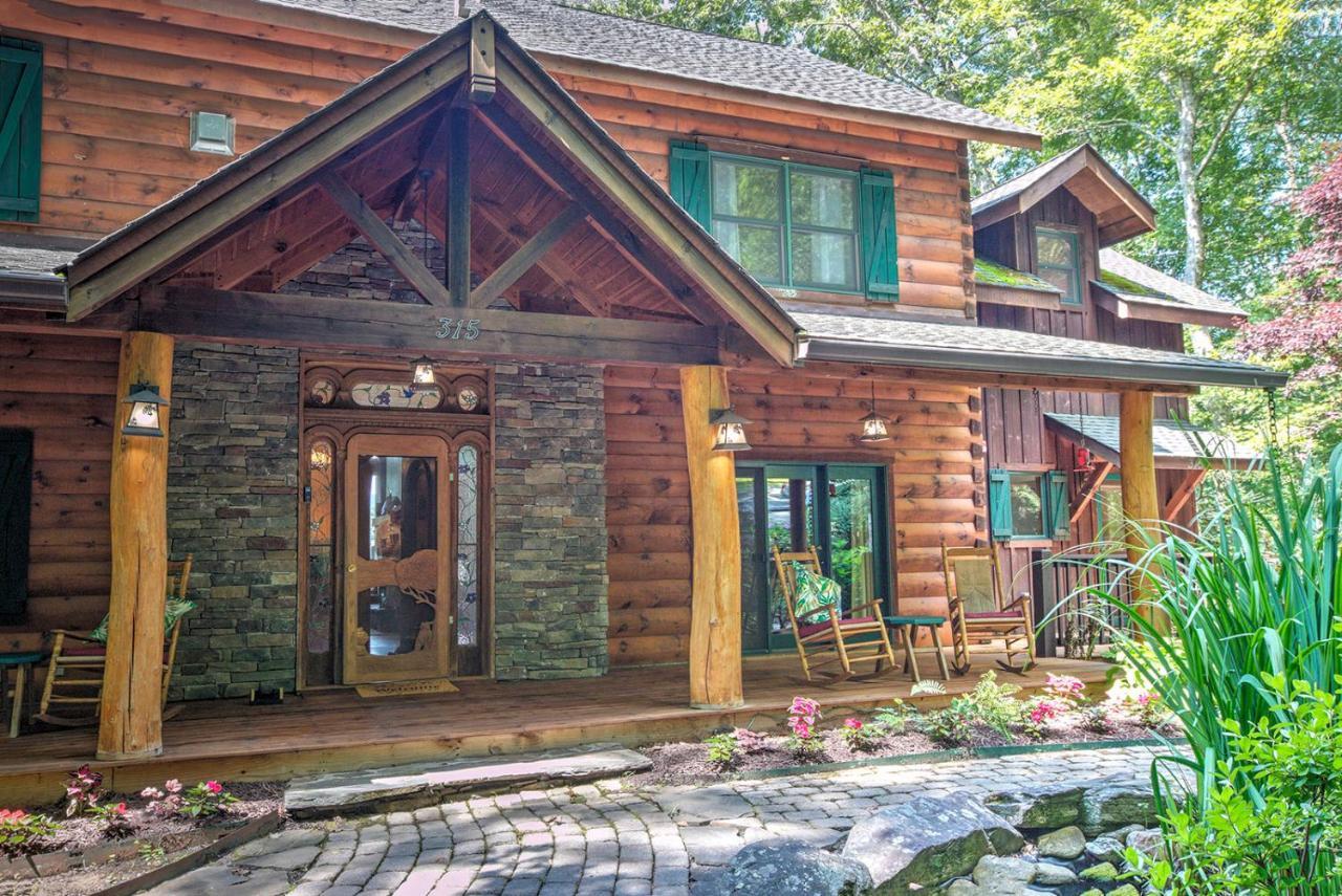 Lazy Bear Lodge Valle Crucis Luaran gambar